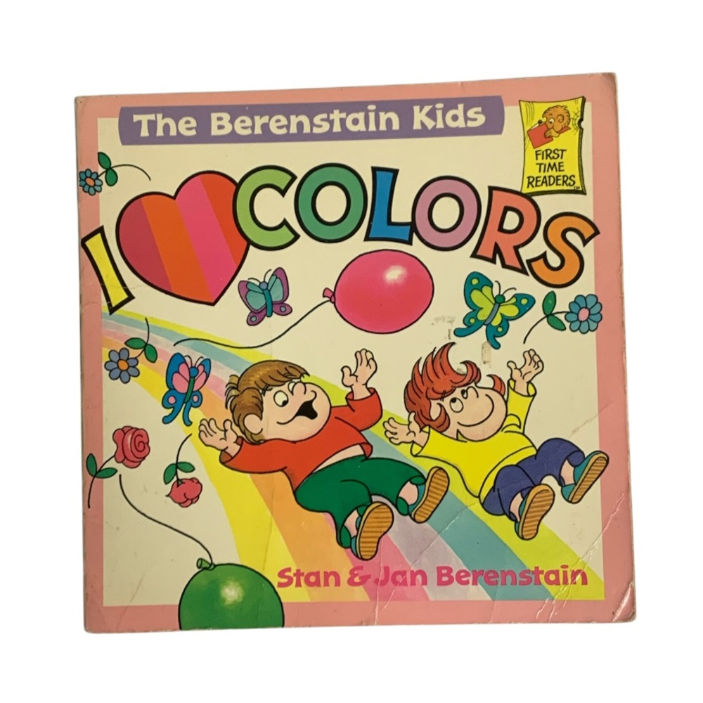 🖍️I Love Colors Book - Vintage Children’s Book